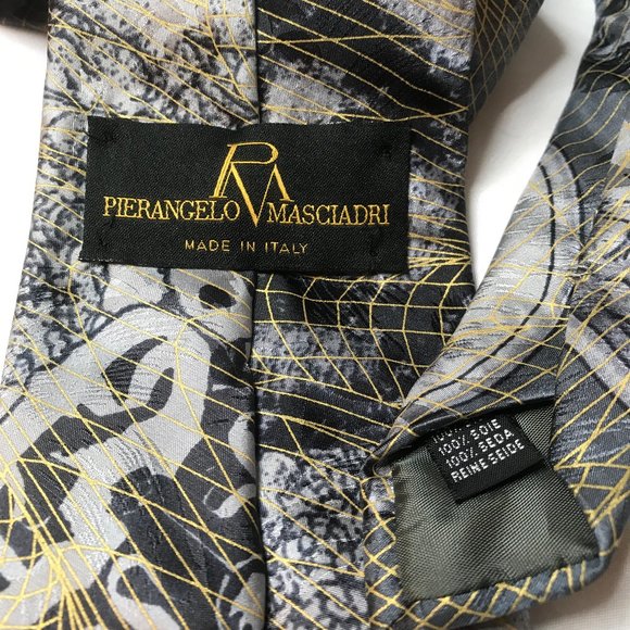 Pierangelo Masciadri Made in Italy Luxury silk tie - Picture 4 of 5